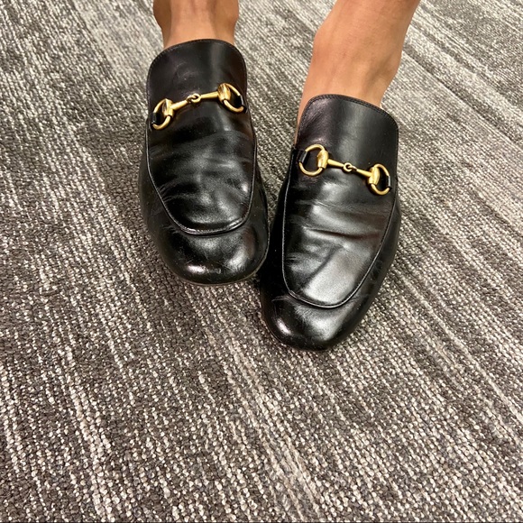 Authentic Unisex Gucci Princetown Slip On Mules - Picture 4 of 8